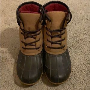 Tommy Hilfiger duck boots